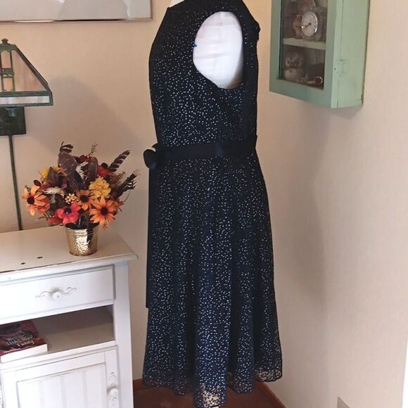 Tahari ASL Sparkly Evening Dress - Picture 5 of 12